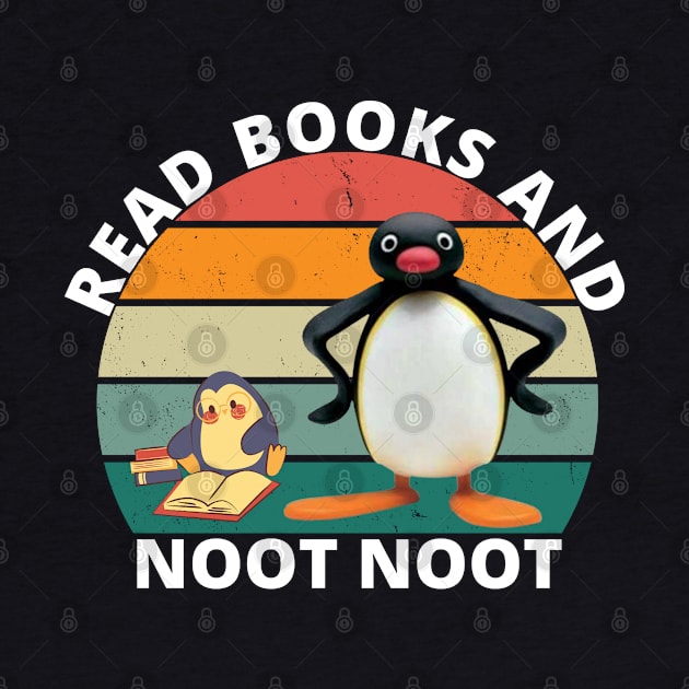 Read books and noot noot by Myartstor 